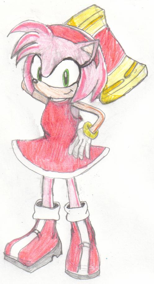 Amy Rose by XMirror0rorriMX