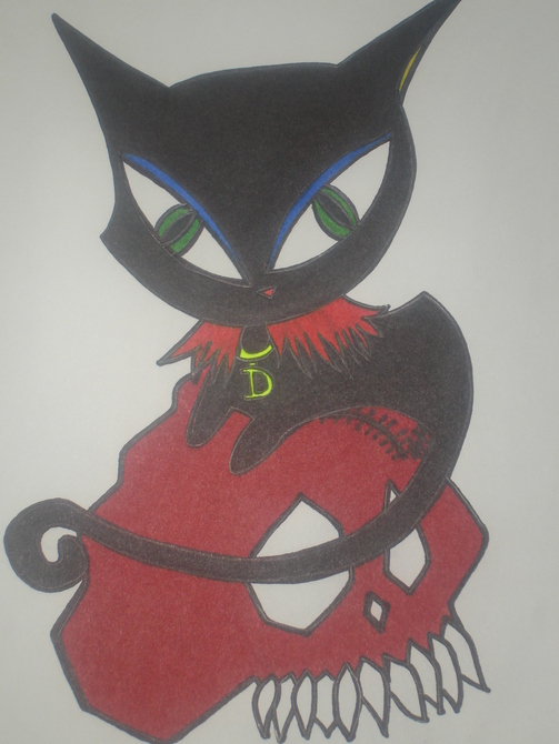 Evil Kitty by XXxxKillerGoth93xxXX