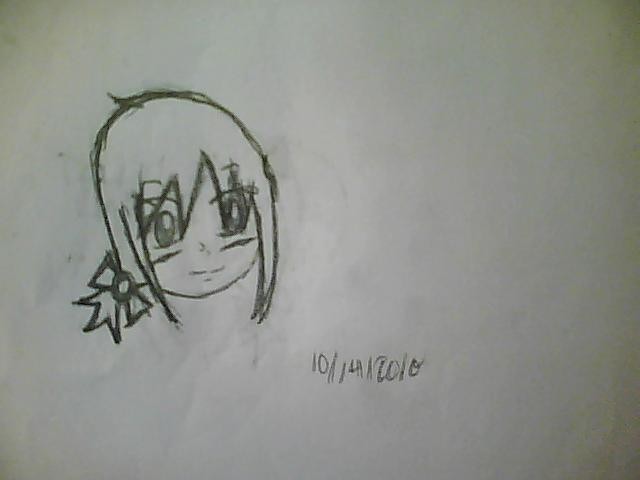 Anime Girl Drawing by X_Ramen_Freak_123_X
