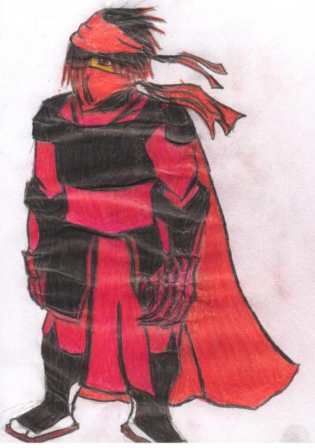Crimson Skull Ninja by Xan_Teh_Explorer