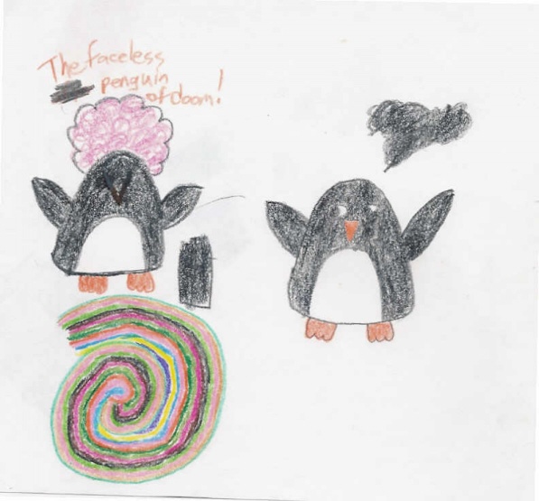 The Faceless Penguin of Doom! by Xanthian_Princess