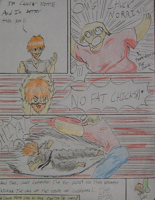 Chuck Norris comic by XenoNinja