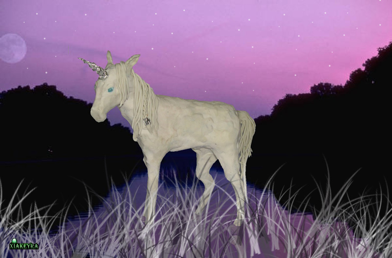 Unicorn, plastilina by Xiakeyra