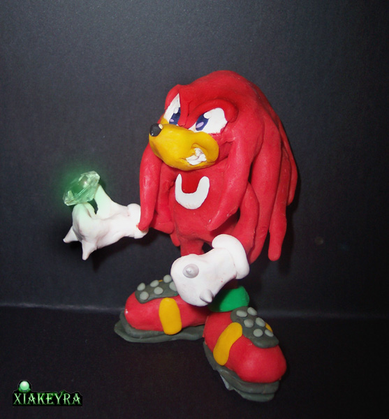 Knuckles, request for Knuxs_1_fan by Xiakeyra