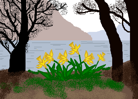 Wordsworth's Daffodils (CONTEST) by Xiakeyra