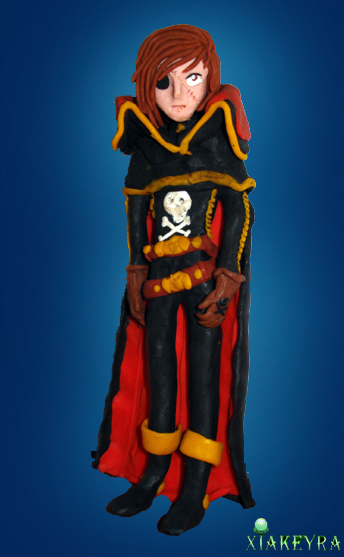 Space Pirate Captain Harlock by Xiakeyra
