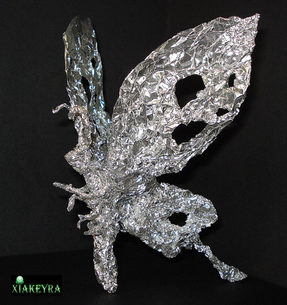 Foil Butterfly by Xiakeyra