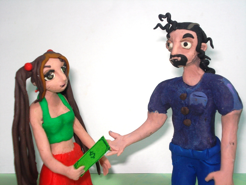ask for claymation phrasal verb by Xiakeyra