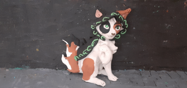 Purrcis, Castle Cats Clay animation by Xiakeyra