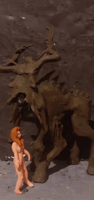 The Ritual Monster clay animation by Xiakeyra