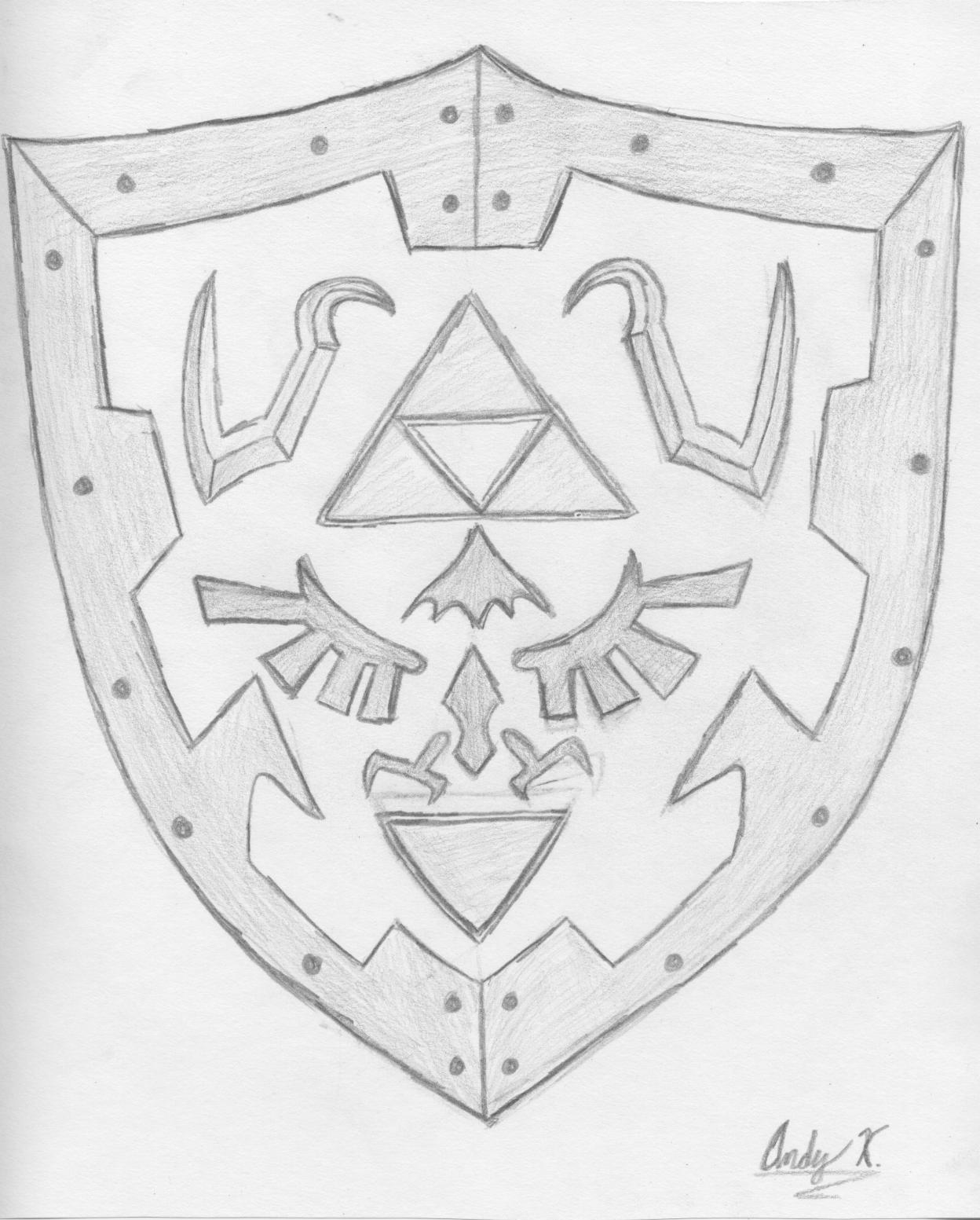 Hyrulian Shield by Xo_Genis_oX