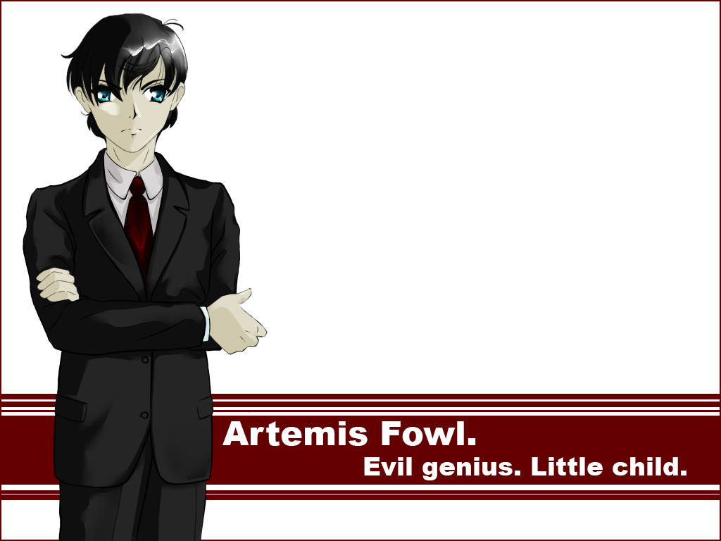 Artemis FOWL. EVIL genius. Little CHILD. WALLPAPER by Xristansen