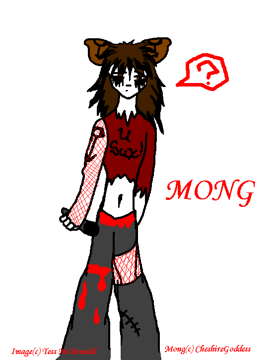 Mong! For CheshireGoddess by XxDragon_DaggerxX