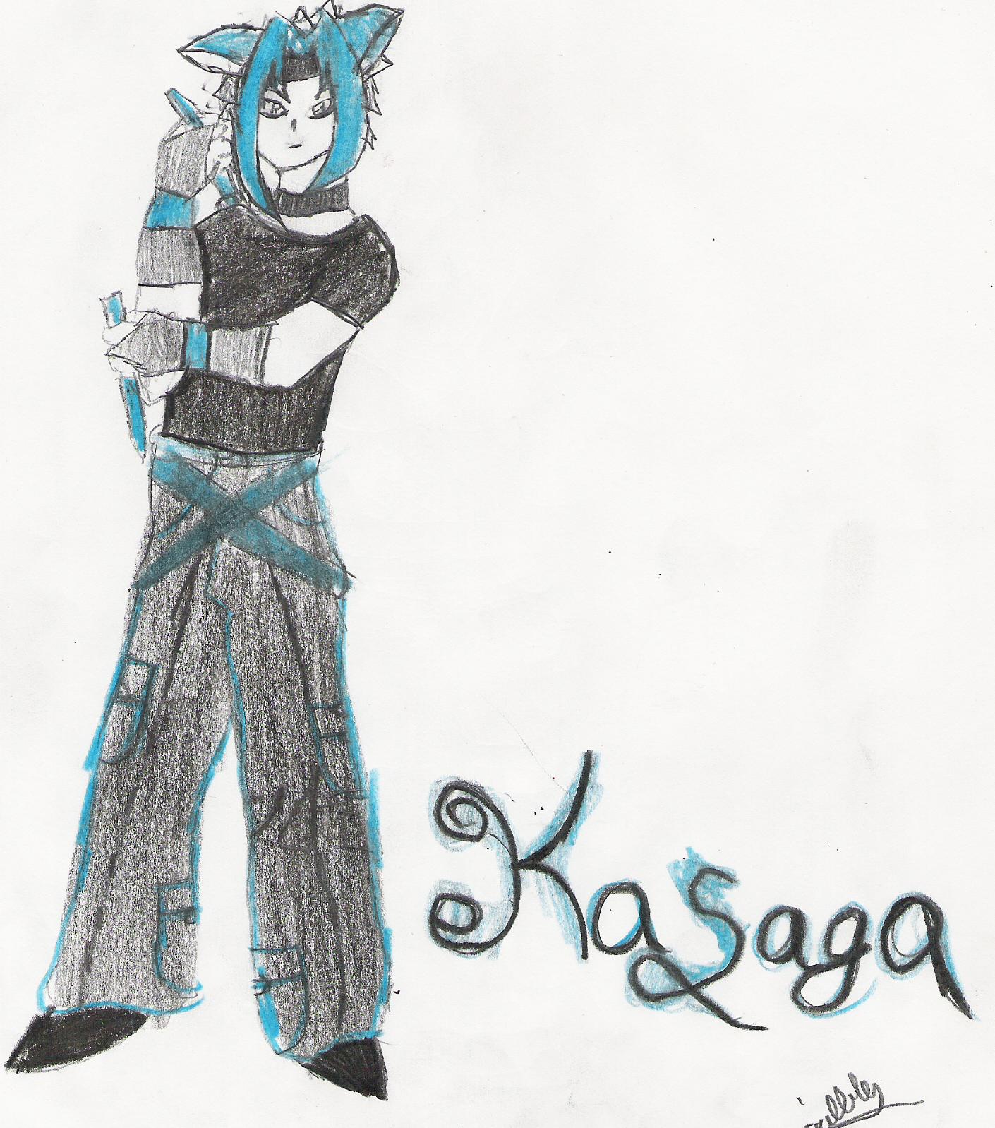 My Imagainary Friend Kasaga by XxGoddesSAxX