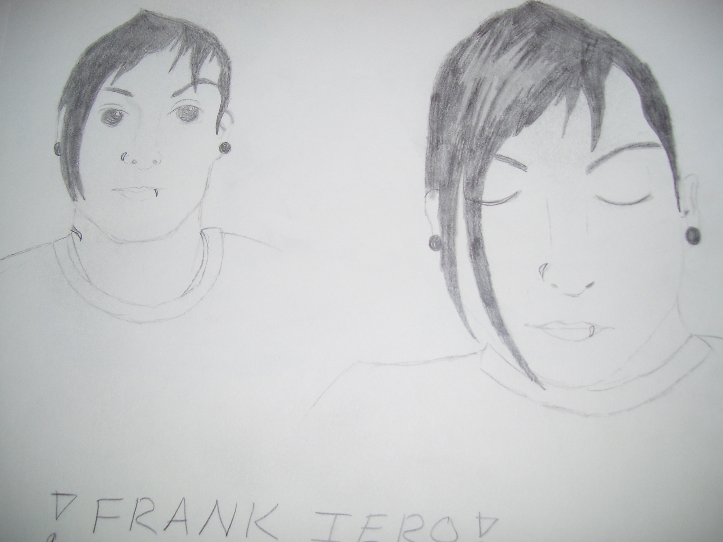 Frank Iero x2 by XxMonikaBluexX