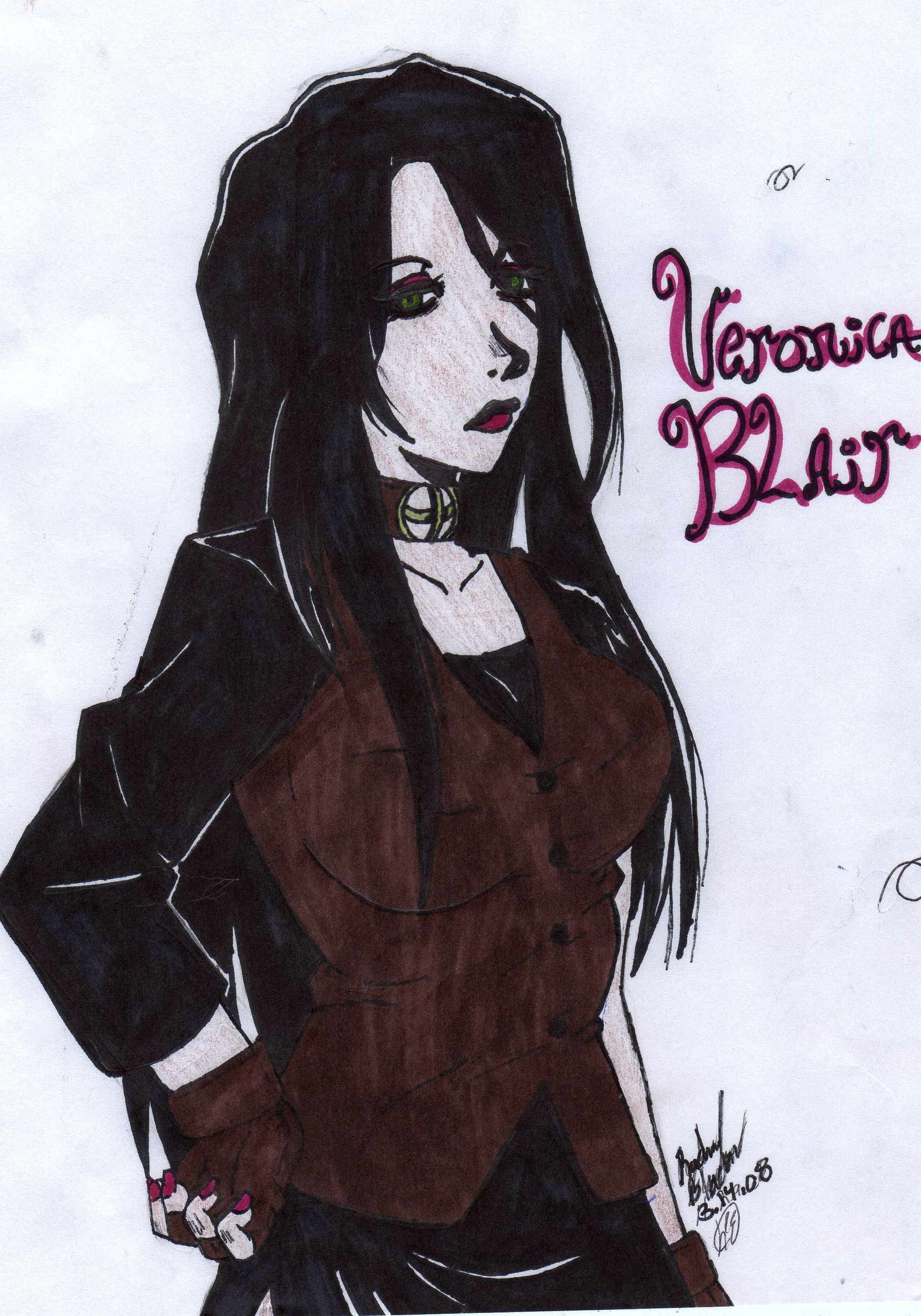 The Black Flame:Veronica Blair by XxXRachaelXxX