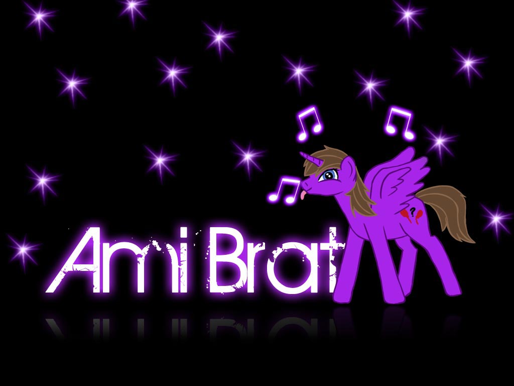 MLP Ami Brat Desktop by xAmiDarkfieldx