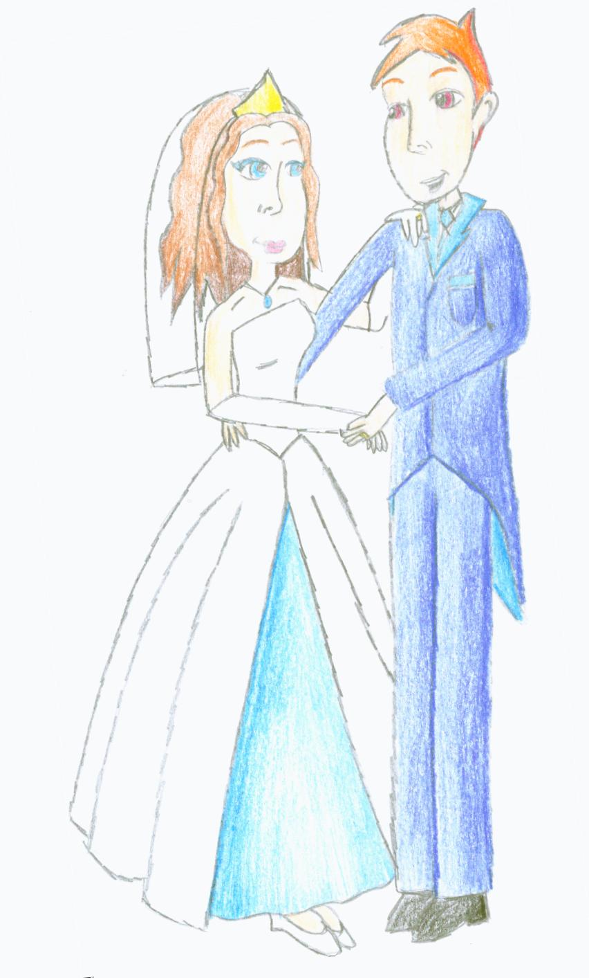 Ron & Hermione's Wedding by xDragon_Girlx