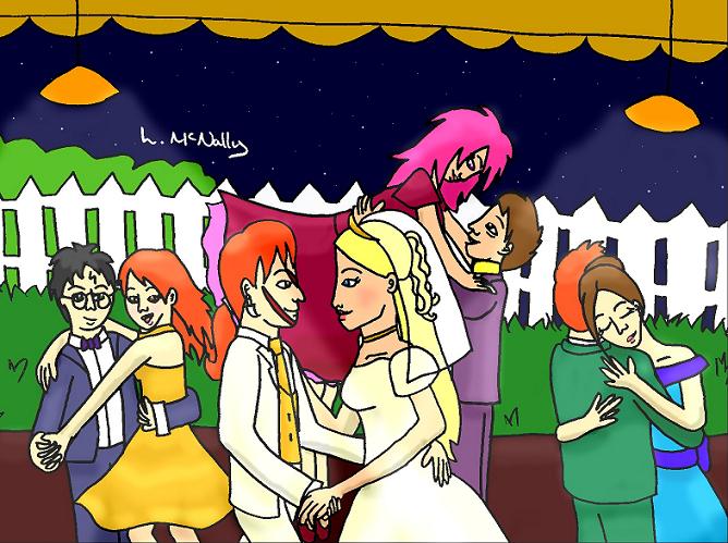Bill &amp; Fleurs Wedding Disco by xDragon_Girlx
