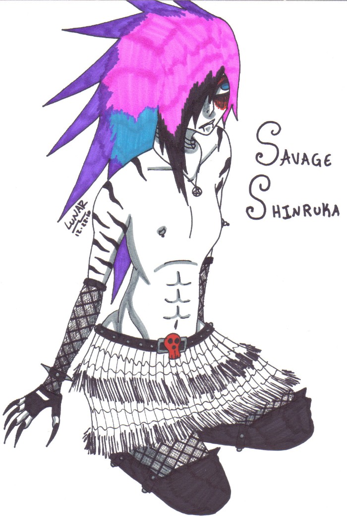 Savage Shinruka by xNayamashiixDarklingx