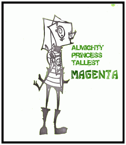 Almighty princess tallest Magenta by xSewmymouth_shut