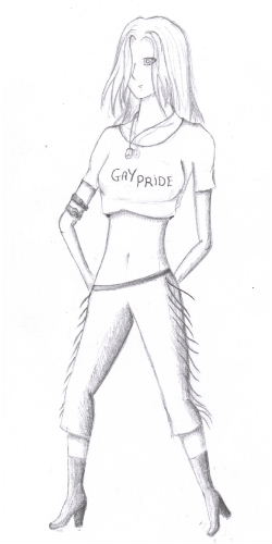 GAY PRIDE chick by xWildfirEx