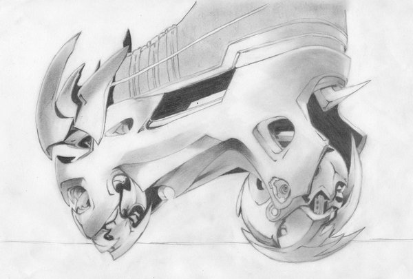 Air gear:AT drawing by xWingx