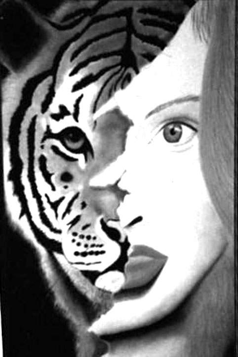 Tiger Inside by xXDark4ngelXx