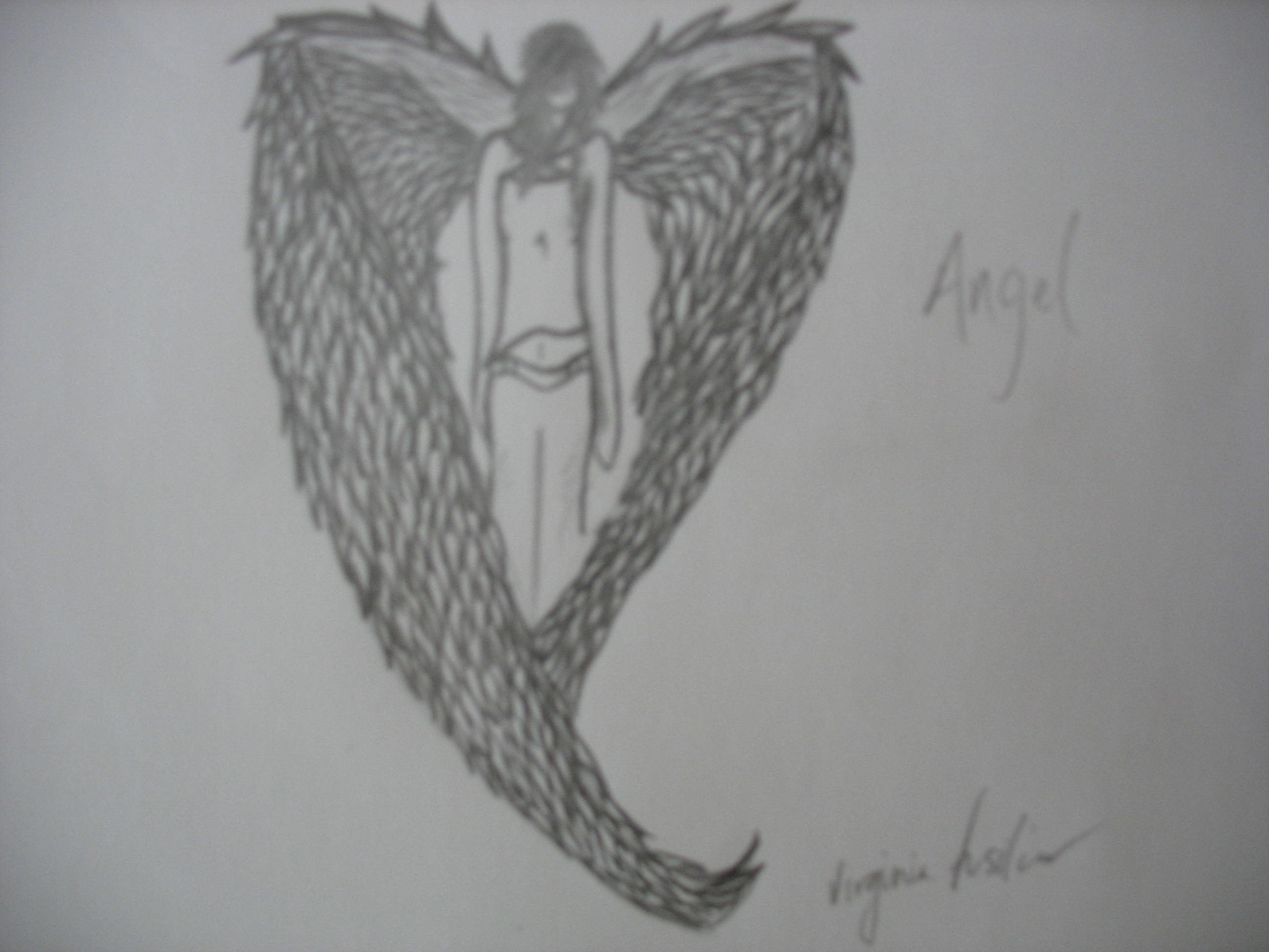 Hidden Angel by xXDarkHuntressXx