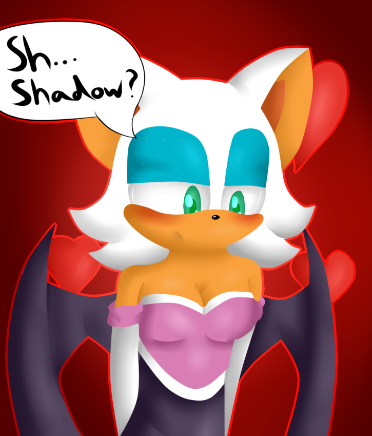 Rouge .:Hi Shadow....:. by xXElectric-HybridXx