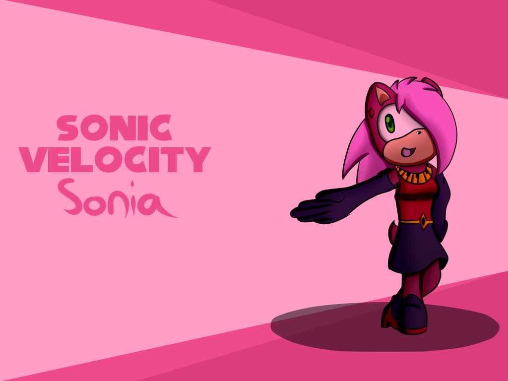 Sonia .:Sonic Velocity Wallpaper:. FREE TO USE by xXElectric-HybridXx