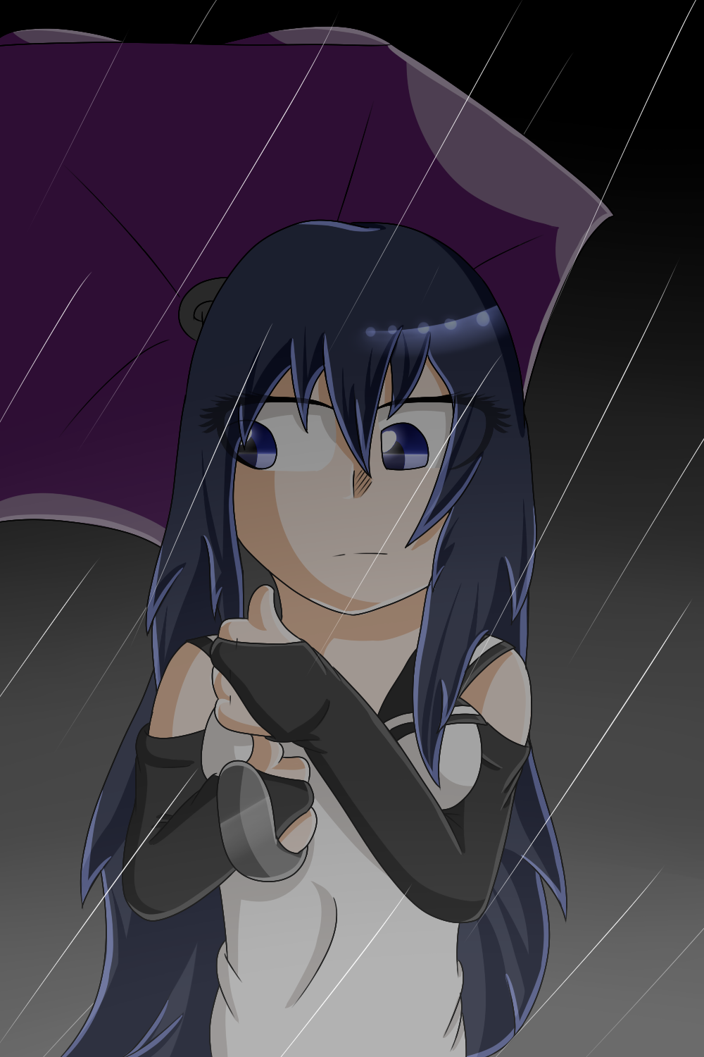 Neko .:Rain:. by xXElectric-HybridXx