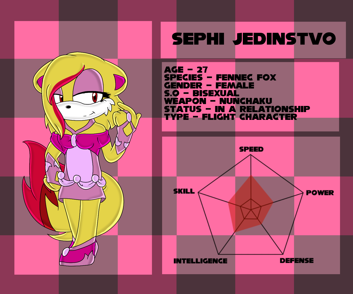 Reference Sheet .:Sephi Jedinstvo:. by xXElectric-HybridXx