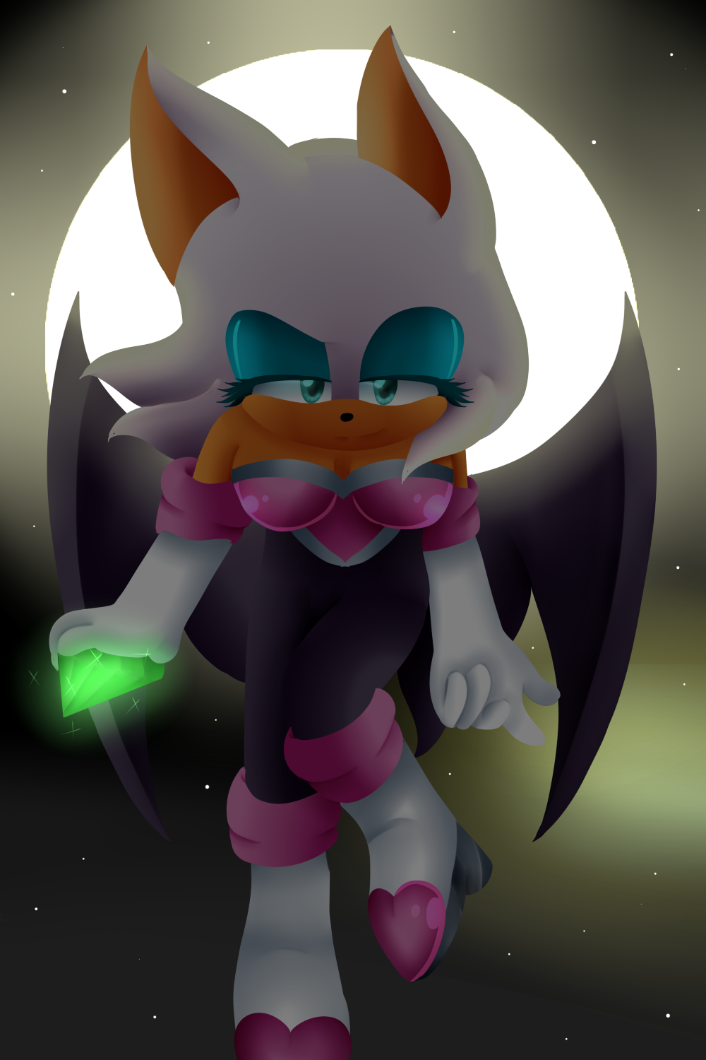 Rouge the Bat by xXElectric-HybridXx
