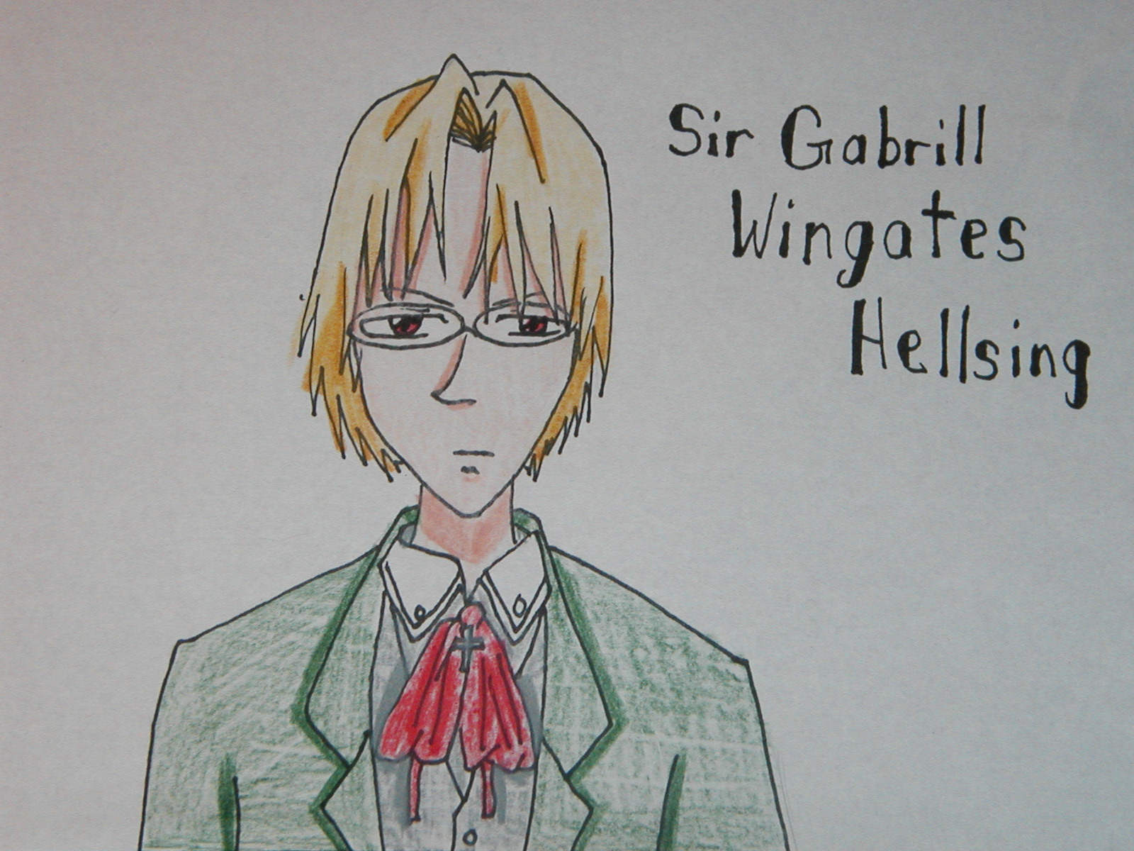 Sir Gabrill Wingates Hellsing by xXukitakeXx