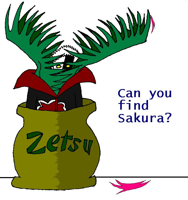 Zetsu ate Sakura by xXukitakeXx