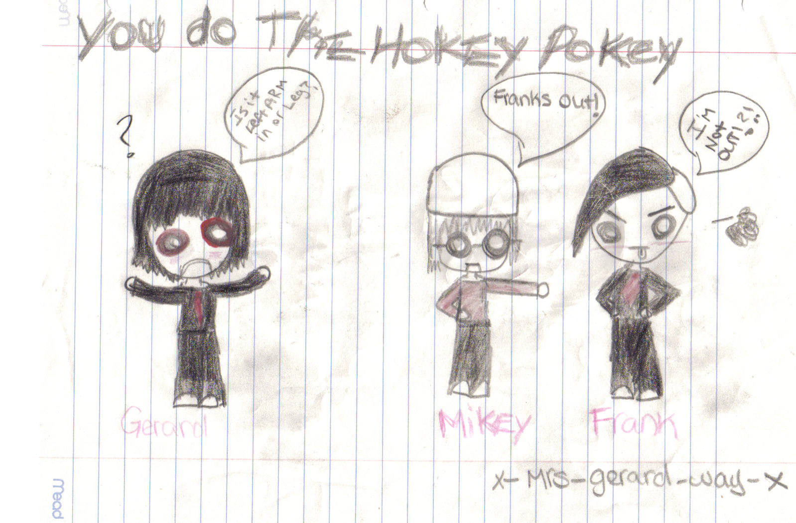 You Do The Hokey Pokey (request for Puffbubble) by x_Mrs_Gerard_Way_x