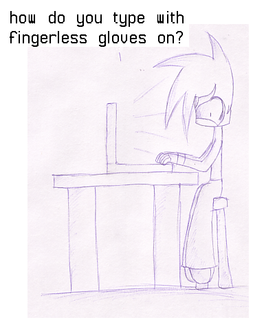 Fingerless Gloves by x_Tess_The_Slorg_x