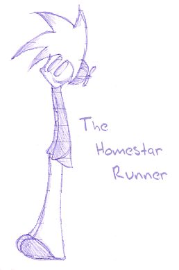Human The Homestar Runner - In Pen by x_Tess_The_Slorg_x