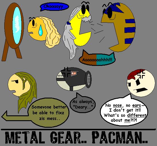 Metal Gear.. Pacmen.. by x_gothicwolf
