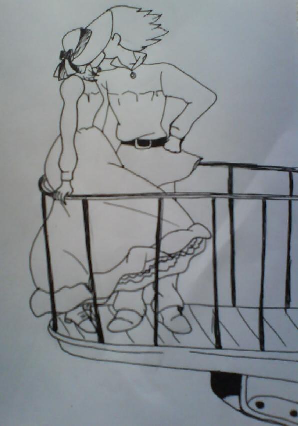 Howl and Sophie kiss by xaleMaiKomodo