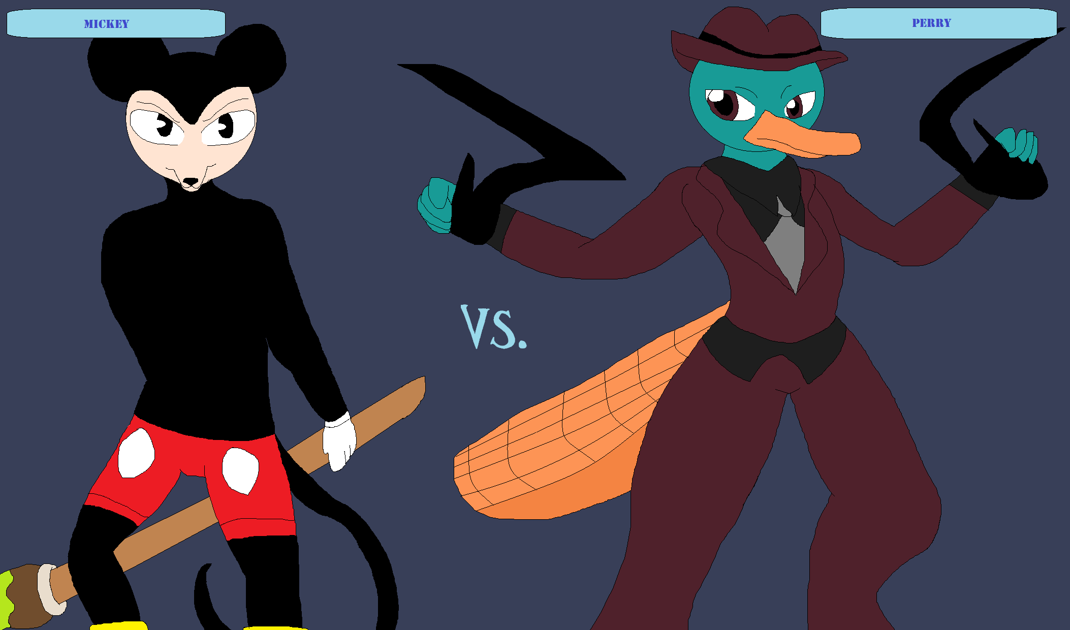 Project: Toonimal Fighter 'Vs.' Example by xandee_10
