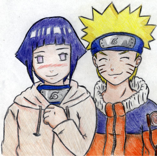 Hinata and Naruto (request for Princess wombat) by xchloe2kai6x