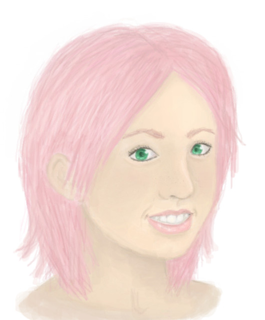 pink hair? by xchloe2kai6x