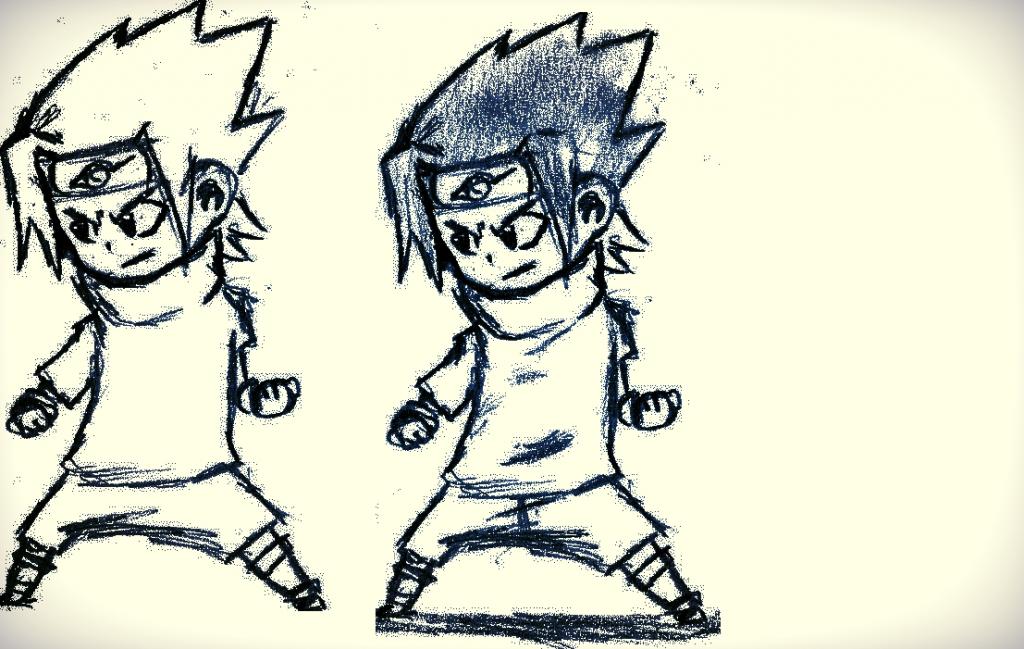 chibi sasuke sketch by xiair21