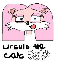 Ursula the Cat (on paint)-request from mangaman69 by xmoomoox