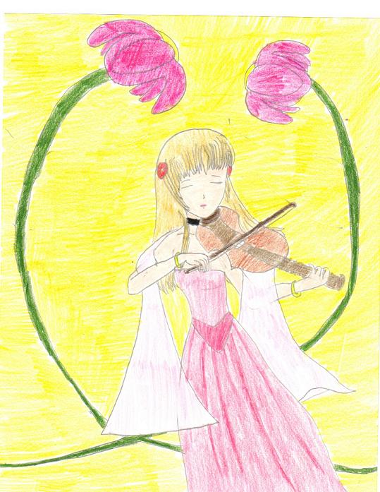 lovely violinist by xoprincessxo710