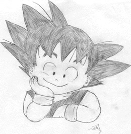 kid goku by xt129