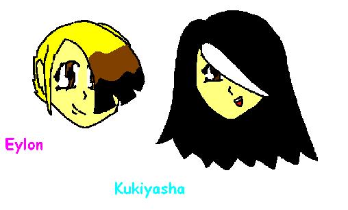 Elyon (new hair) + Kukiyasha (kuki) my kuzin by xxLennexx