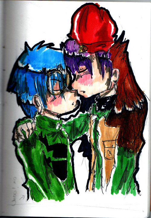 rex n' weevil makin out by xxinsector_hagaxx